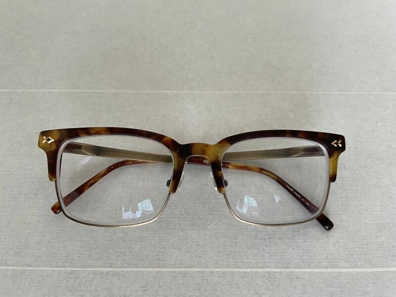 【未使用】MATSUDA EYEWEAR マツダ アイウェア 眼鏡フレーム メガネ メンズ レディース サングラス ブラウン系 定価7万 ブロー