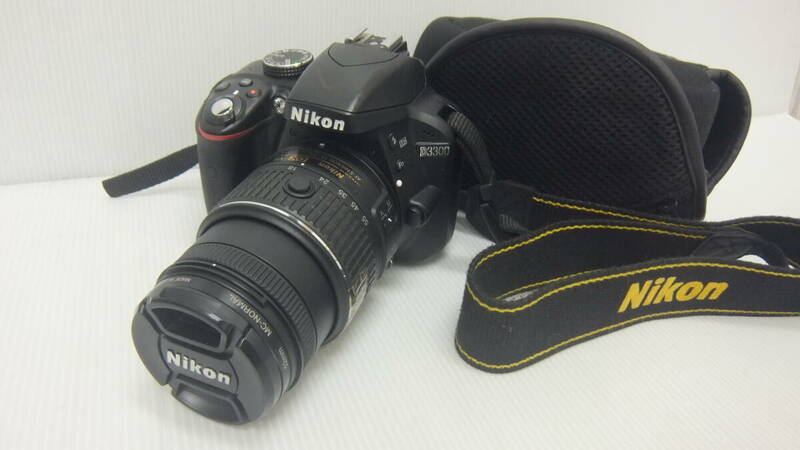 1008 Nikon ニコン D3300 18-55mm 1:3.5-5.6 一眼レフカメラ