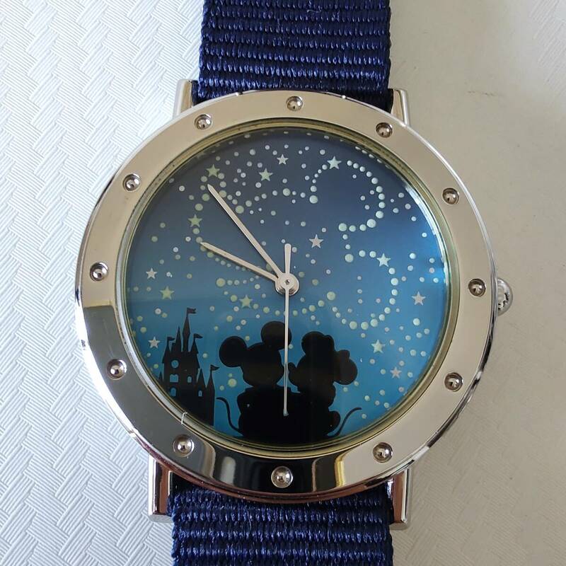 ◆東京ディズニーランド　クオーツ腕時計（セイコー製） [V701-1670]