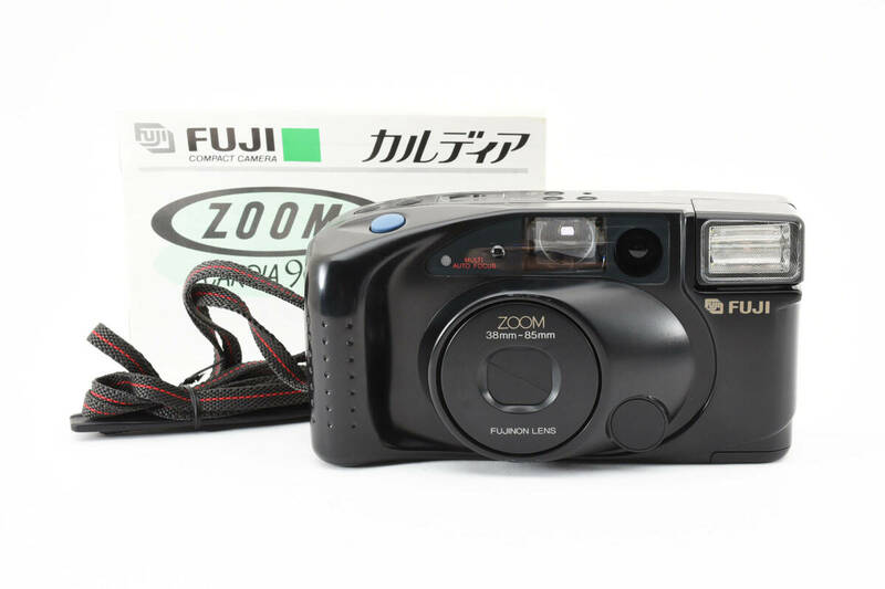 【並品】FUJI Zoom Cardia 900 Date 35mm フジ ズーム カルディア コンパクト フィルム カメラ オールド 動作確認済み
