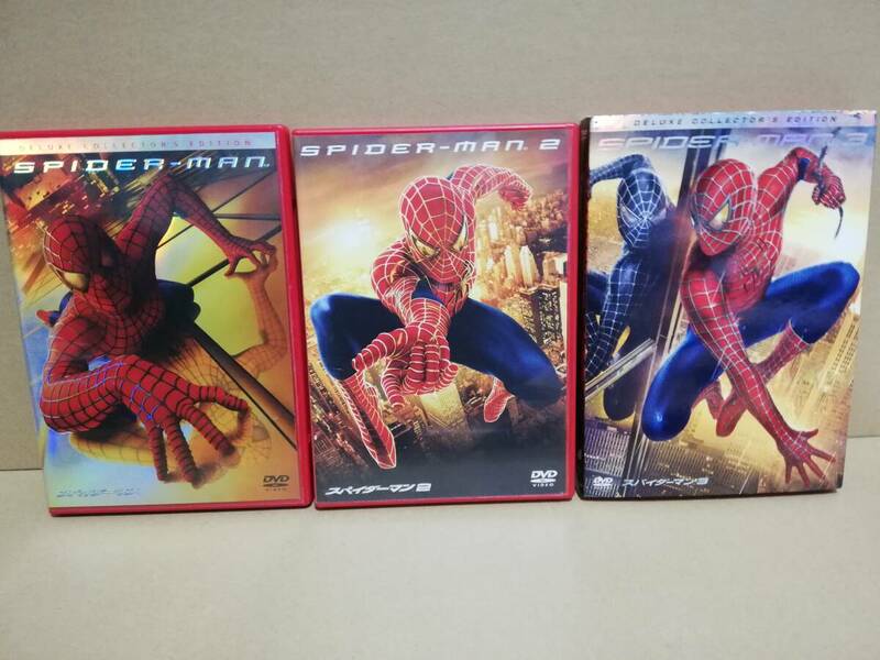 【DVD】スパイダーマン1～3　シリーズ3本セット