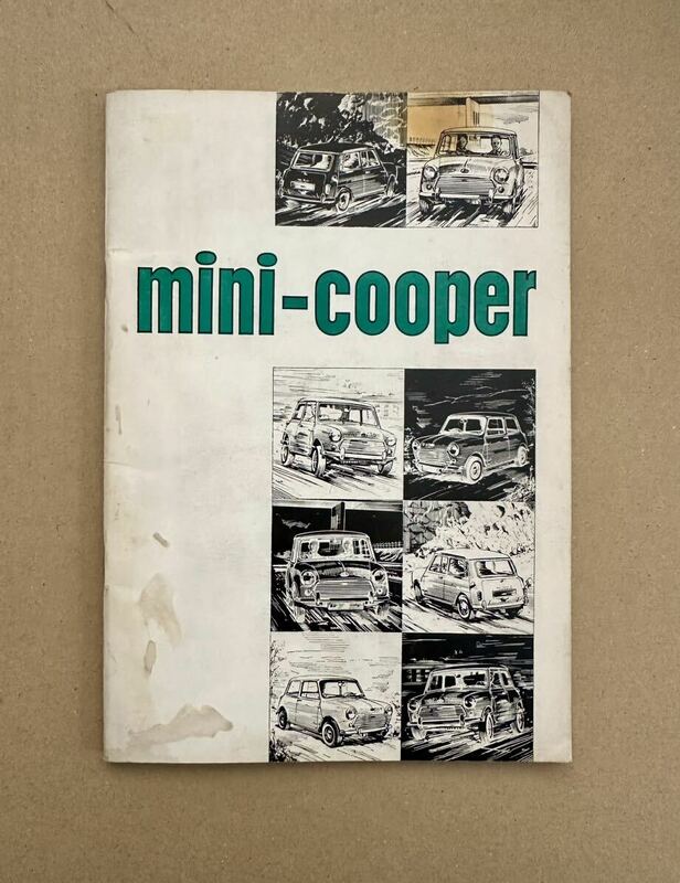 1968 BMC MINI MK2 COOPER & COOPER 'S' DRIVER'S HANDBOOK/ミニ マーク2 クーパー ＆クーパーS ドライバーズハンドブッ ク 当時物 