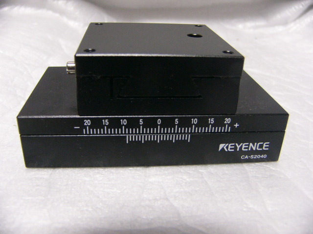 ★動作保証★ Keyence CA-S2040 カメラ用XYステージ 画像処理 複数有