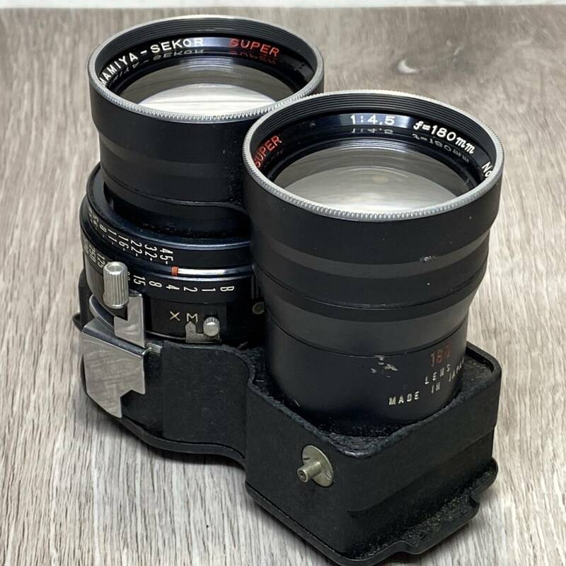 【YH-8592】中古現状品 MAMIYA Mamiya-SEKOR C SUPER 1:4.5 f＝180㎜ マミヤ 二眼レフ用 カメラ レンズ 