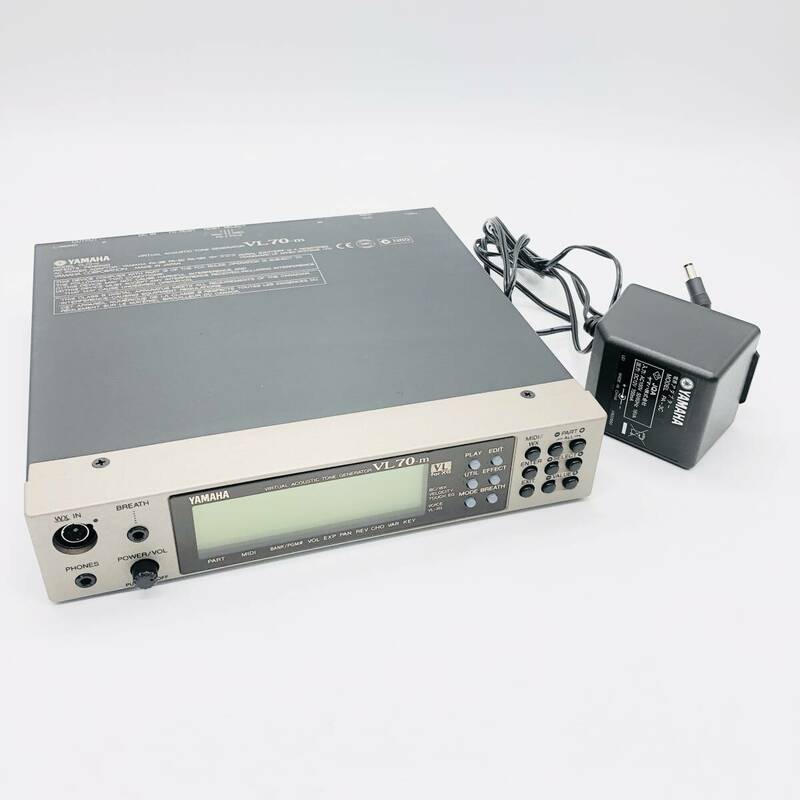 保管品 通電確認済 YAMAHA ヤマハ VL70-m トーンジェネレーター オーディオ機器 音源モジュール VIRTUAL ACOUSTIC TONE GENERATOR