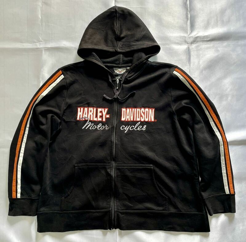 【Harley-Davidson】ハーレーダビッドソン・フルジップアップパーカー・1Wサイズ・SMサイズ彼女やお子様にいかがでしょうか