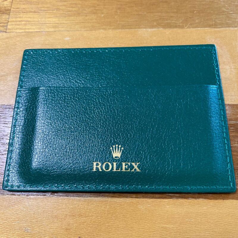 3770【希少必見】ロレックス カードケース Rolex