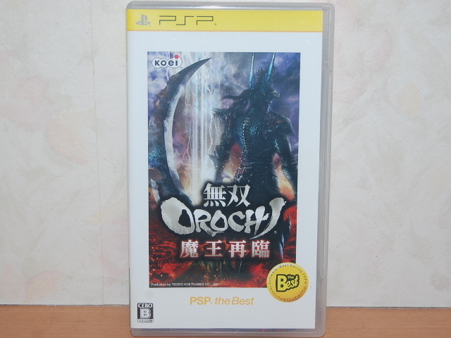 PSP★PSPソフト OROCHI 魔王再臨 中古・動作未確認 オロチ