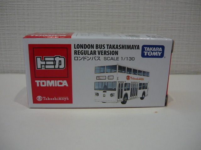 トミカ　高島屋トミカ　ロンドンバス　レギュラーバージョン ◎ LONDON BUS TAKASHIMAYA REGULAR VERSION ベトナム製 I1915