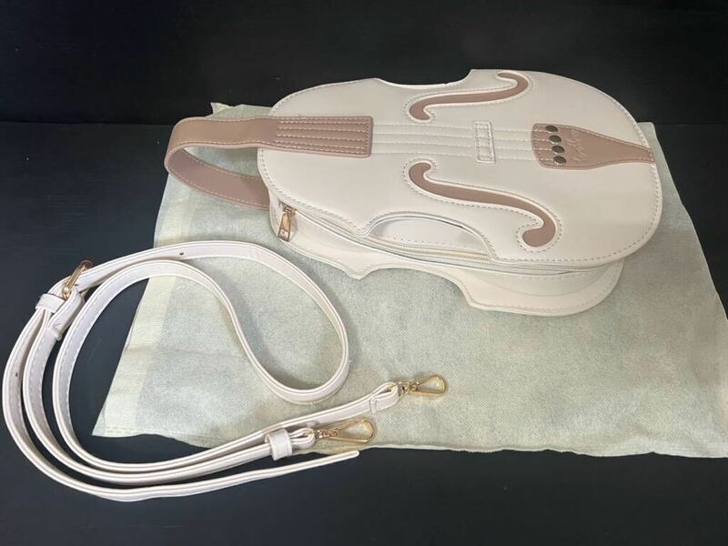 未使用品バイオリン型バックショルダーバッグ 