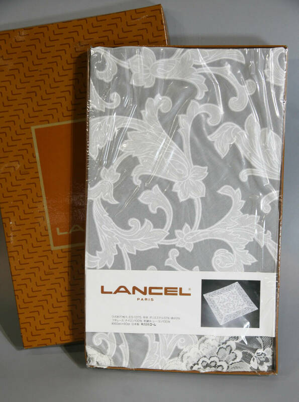 未使用品 LANCEL ひざかけ/ハンカチ ６０×６０㎝ 日本製 ランセル
