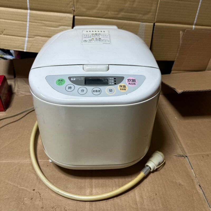 あ-7015）ガス炊飯器 RR-05MKT 通電のみ確認