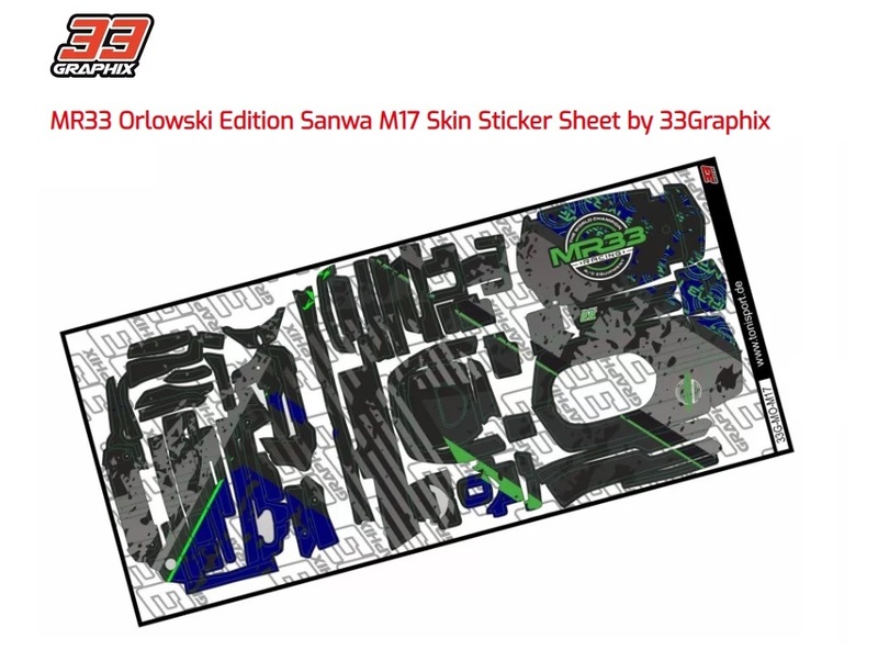 最新 マークライナート MR33 サンワ M17用 プロポスキン Orlowski Edition 新品