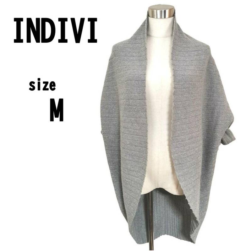 【M(38)】INDIVI インディヴィ レディース トップス カーディガン