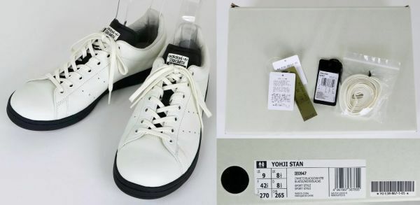 23AW YOHJI YAMAMOTO adidas ヨウジヤマモト Stan Smith Sneaker スタンスミス スニーカー US9 27.0cm IE0947 b7877