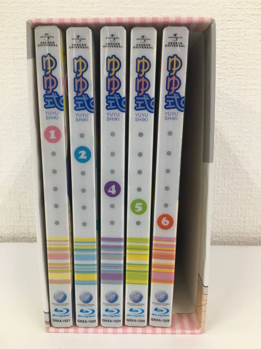 ★☆C613 Blu-ray / ゆゆ式 初回限定版 収納BOX付き (3巻欠品) 5本セット ☆★