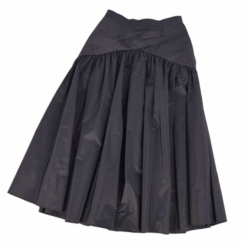 Vintage クリスチャンディオール Christian Dior スカート フレアスカート 無地 ボトムス レディース M グレー cf04dd-rm04f09825