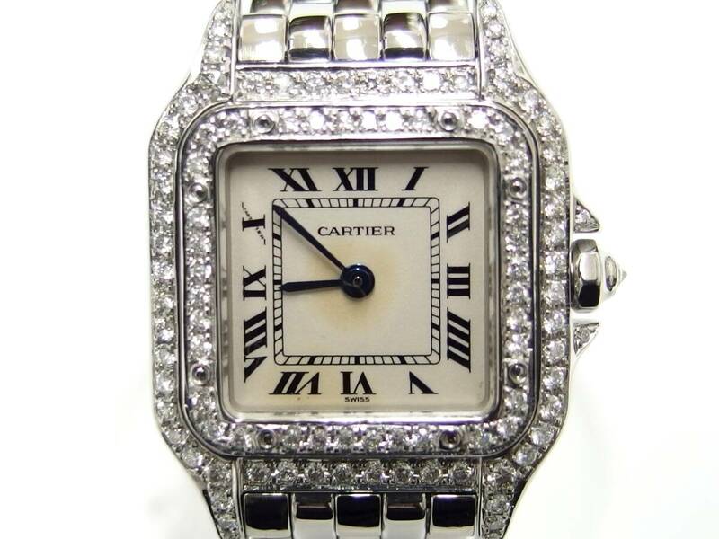 Cartier カルティエ パンテールSM 1320 アフターダイヤ 腕時計 /B7515