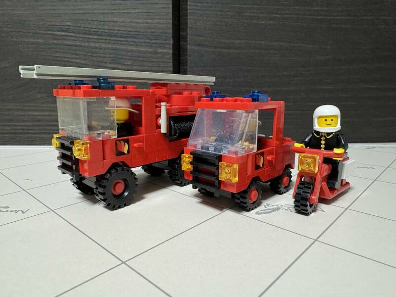 ★「LEGO 6366 消防車セット」★クラシック オールドレゴ 街シリーズ