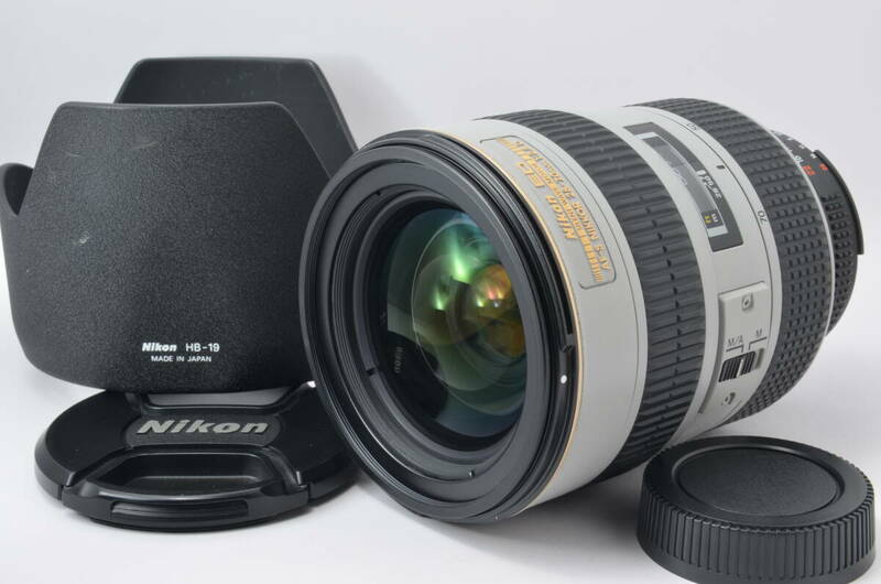 ★良品★ ニコン NIKON AF-S NIKKOR 28-70mm F2.8 D ED ライトグレー L624 #4580