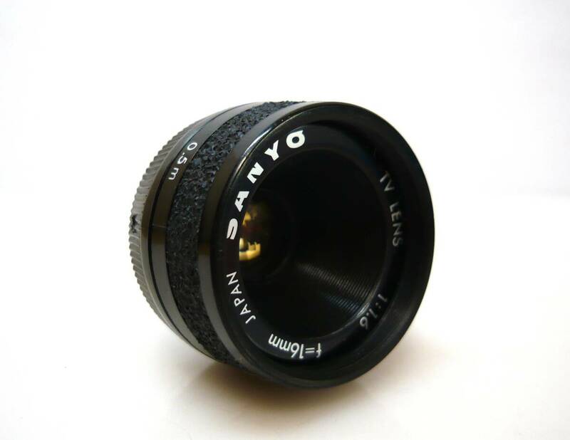 ★SANYO TV LENS 1:1.6 f=16mm ●良品