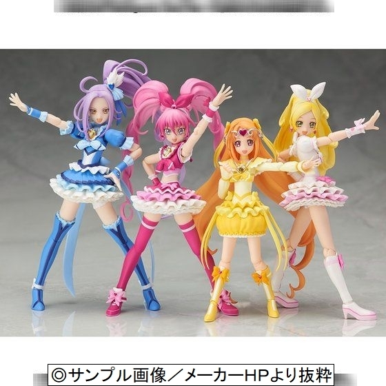 ☆送料無料☆【バンダイ】S.H.Figuarts／S.H.フィギュアーツ『スイートプリキュア♪＋映画／５種セット』[未開封品]