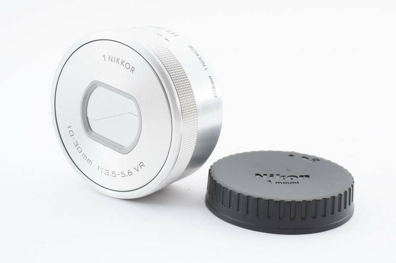 【良級】 ニコン Nikon 1 NIKKOR VR 10-30mm f/3.5-5.6 PD-ZOOM シルバー 標準ズームレンズ 【動作確認済み】 #5658