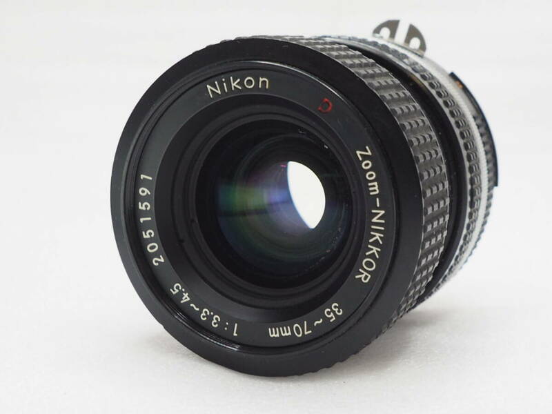 ★実用美品★ NIKON ニコン Ai-S Zoom-NIKKOR 35-70mm F3.3-4.5 D刻印 ★動作OK★＠3291