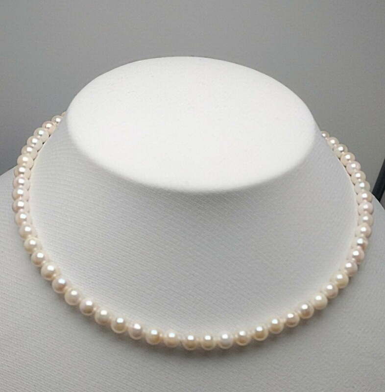 ∮真珠専門館∮ アコヤ真珠 5.5-6.0mm ネックレス 大特価（税込価格）