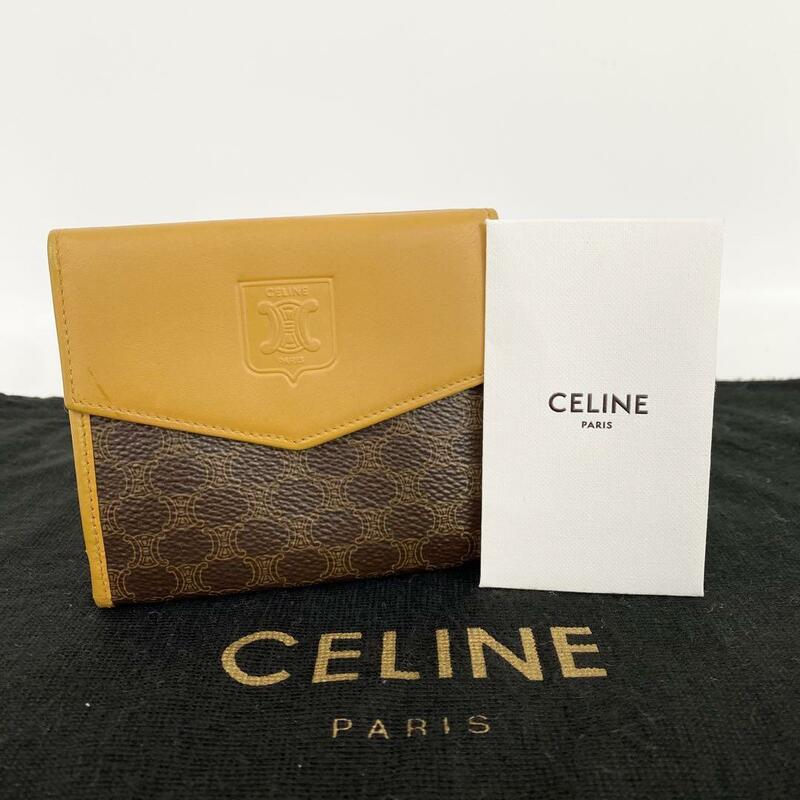 《大特価！》 セリーヌ CELINE 三つ折り 財布 マガダム トリオンフ 0-20905