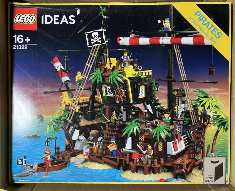 [同梱可] LEGO IDEA アイデア 【 21322 赤ひげ船長の海賊島 】 CREATORS 海賊船 南海 パイレーツ