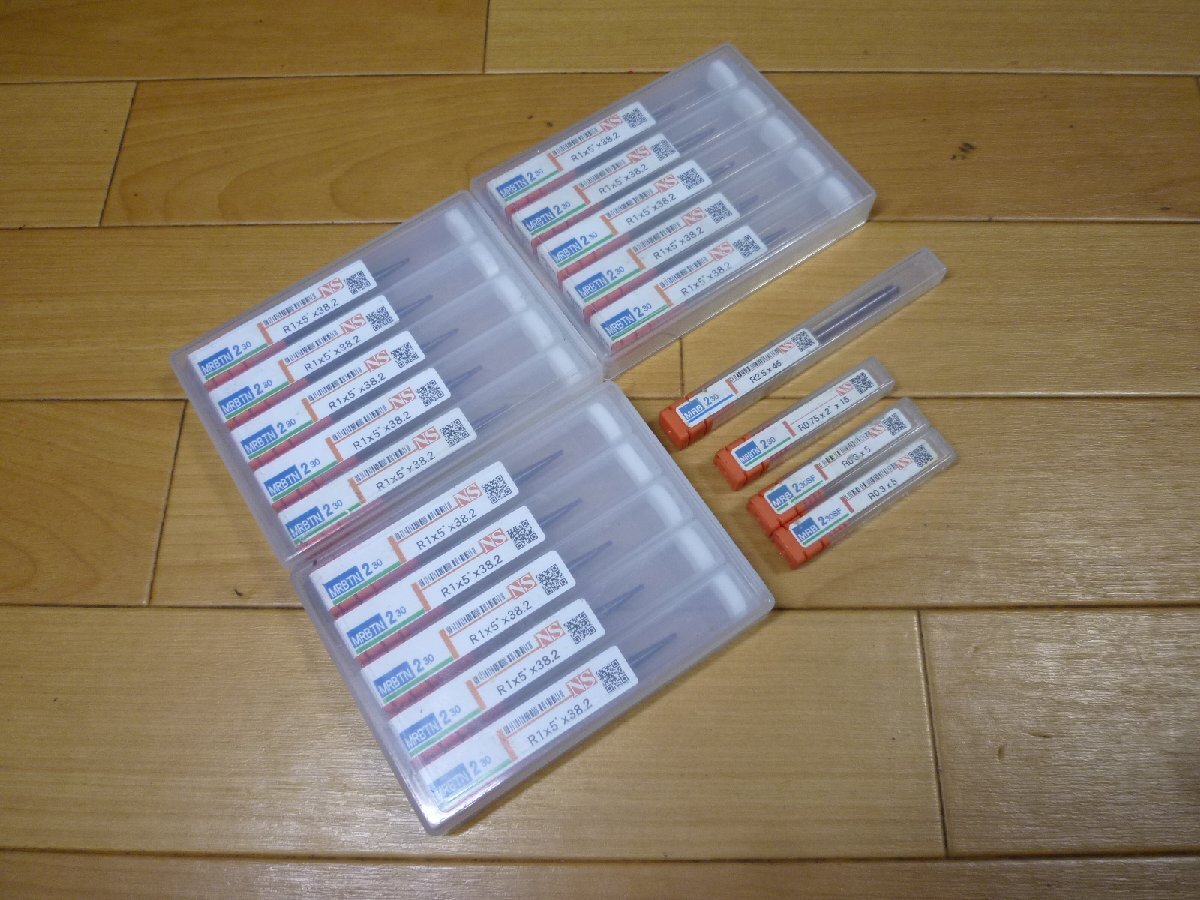 ▲ 未使用品 ? NS TOOL 日進工具 MRBTN230 MRB230 MRB230SF エンドミル 19本セット ▲ ①