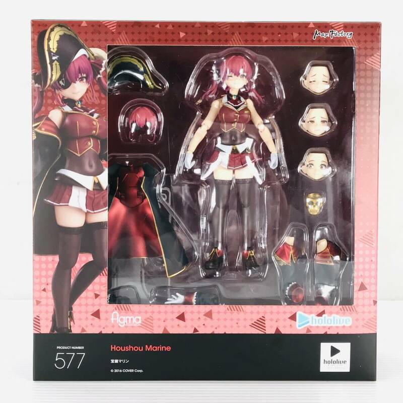 □中古品□ MaxFactory マックスファクトリー フィギュア figma 宝鐘マリン 「ホロライブプロダクション」開封済み hololive ホロライブ