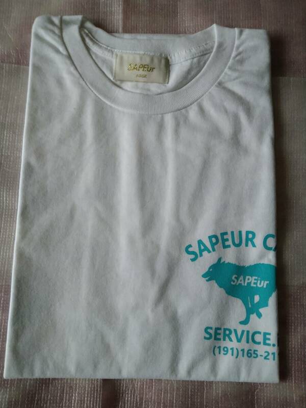 ☆SAPEur CARGO(FUKUSHIMA)Ｔシャツ L 新品未使用 サプール 浜田雅功 ロッドマン