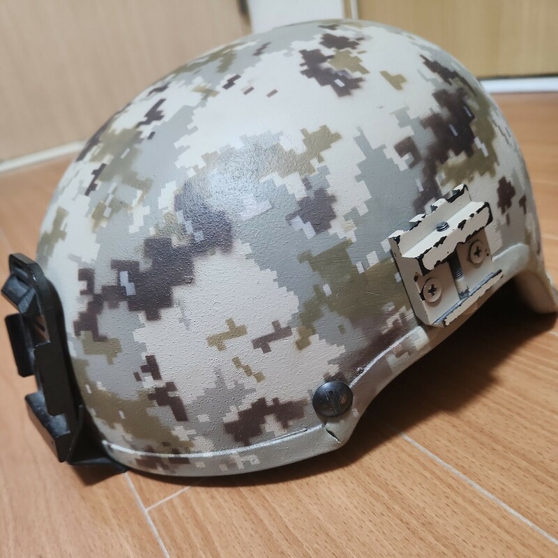 即決!GENTEX MICH ACH ヘルメット Mサイズ 米海兵隊 デジ迷彩