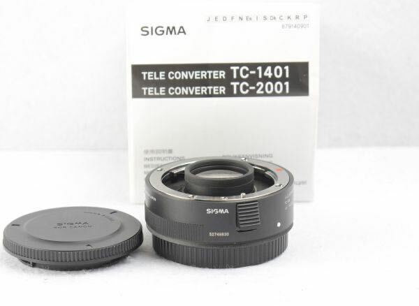 シグマ SIGMA TELE CONVERTER TC-1401　Canon 用 #512-011-1210