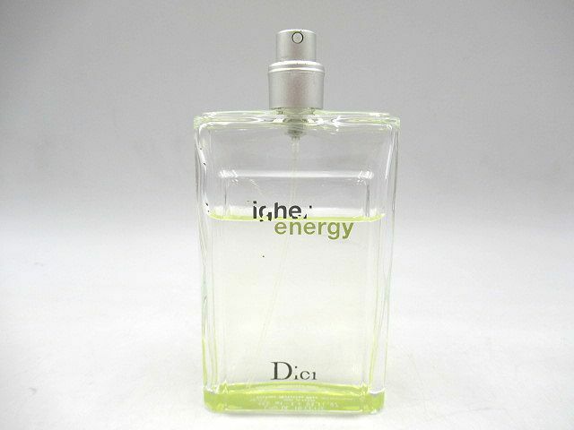 ☆ChristianDior クリスチャンディオール Higher energy ハイヤーエナジー 100ml 残量約7割程度 オードトワレ 中古 香水 メンズ☆