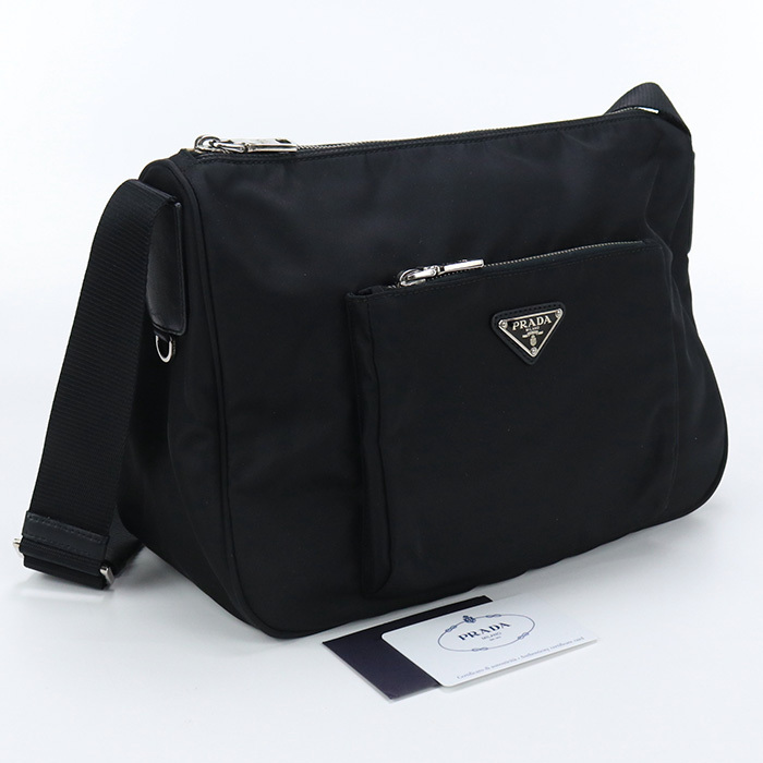 中古プラダPRADA ショルダーバッグ BT0758 Z0T F0002 ブラック ランク：AB us-2