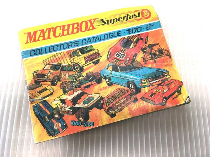 MATCHBOX マッチボックス 1970年・当時もの・英語版 ミニカー カタログ　全61ページ　COLLECTOR'S CATALOGUE 1970 （送料無料）