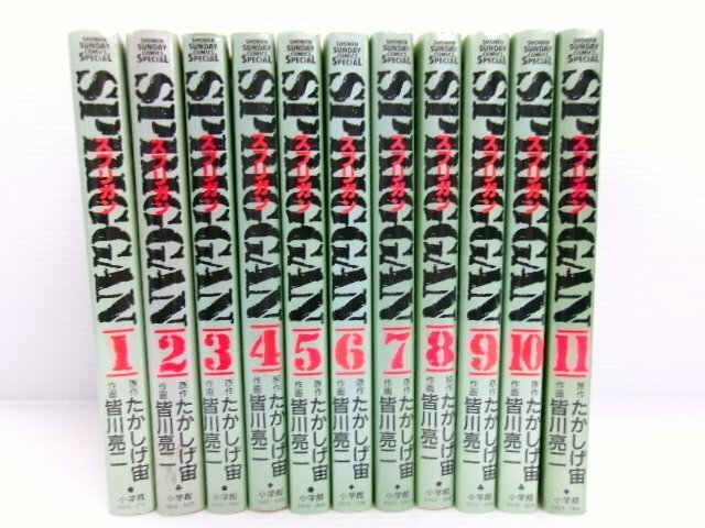 小学館 スプリガン SPRIGGAN 全11巻 セット (3200-132)