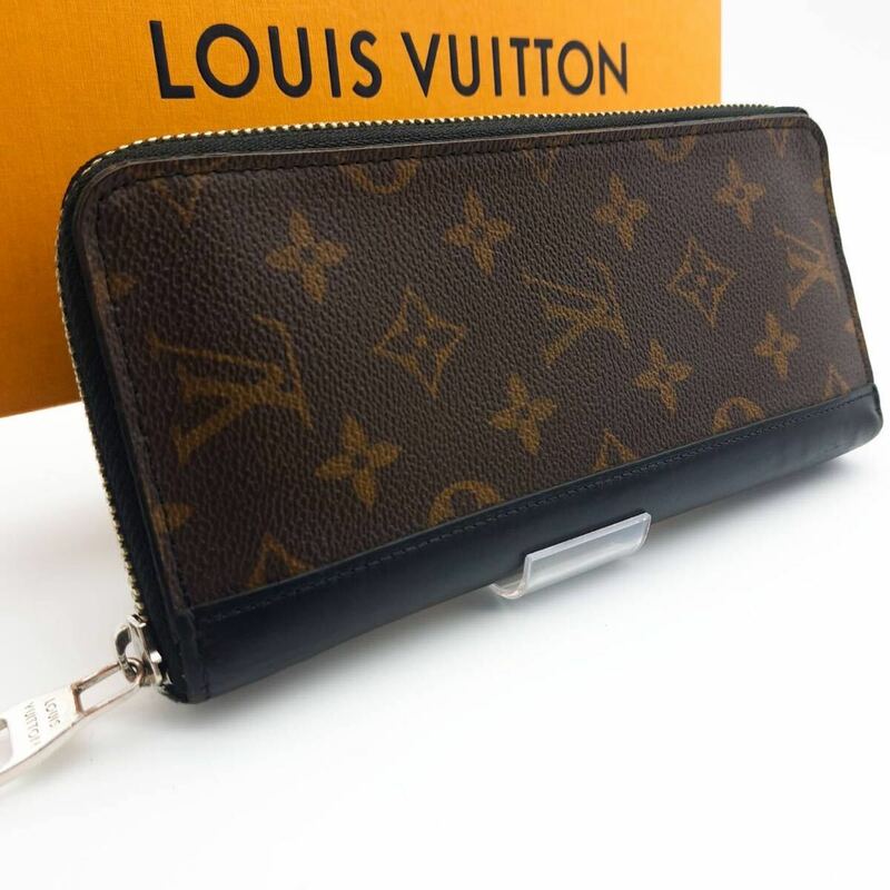 LOUIS VUITTON 新型最高級美品モノグラム マカサージッピーウォレット ヴェルティカル ラウンドファスナー ラウンドジップルイヴィトン 