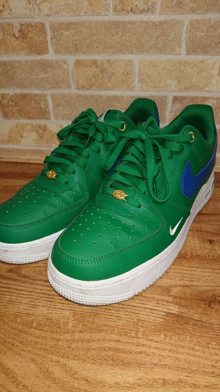 NIKE ナイキ Air Force 1 Low 07 LV8 エアフォース1 マラカイト 40th Anniversary DQ7658-300/US10 28cm 40周年記念