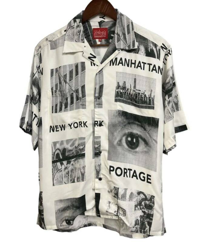 【Manhattan Portage マンハッタンポーテージ】プリントシャツ XS