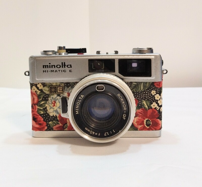★【MINOLTA】 Hi-MATIC　Ｅ　ミノルタ　ハイマチックＥ　カメラ　布張り品　010JHHJU32