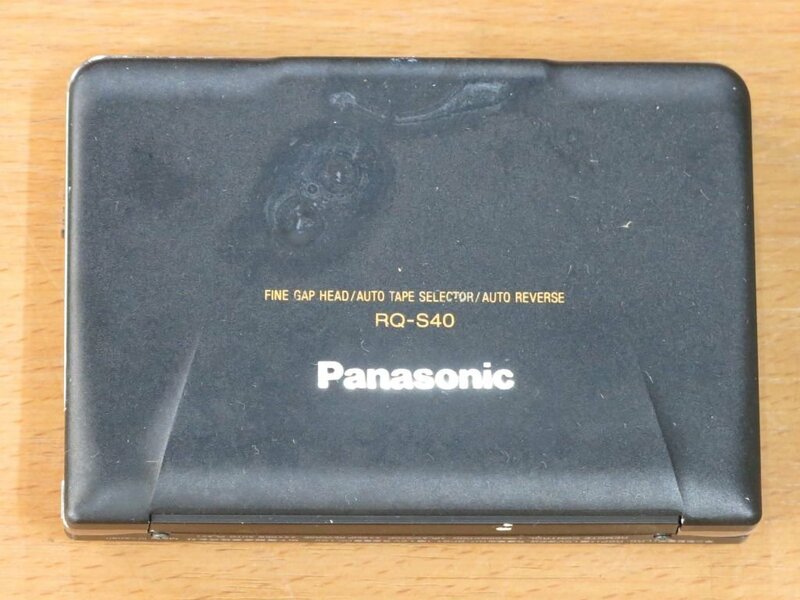 Panasonic RQ-S40 ポータブルカセットプレーヤー 未チェック ジャンク品