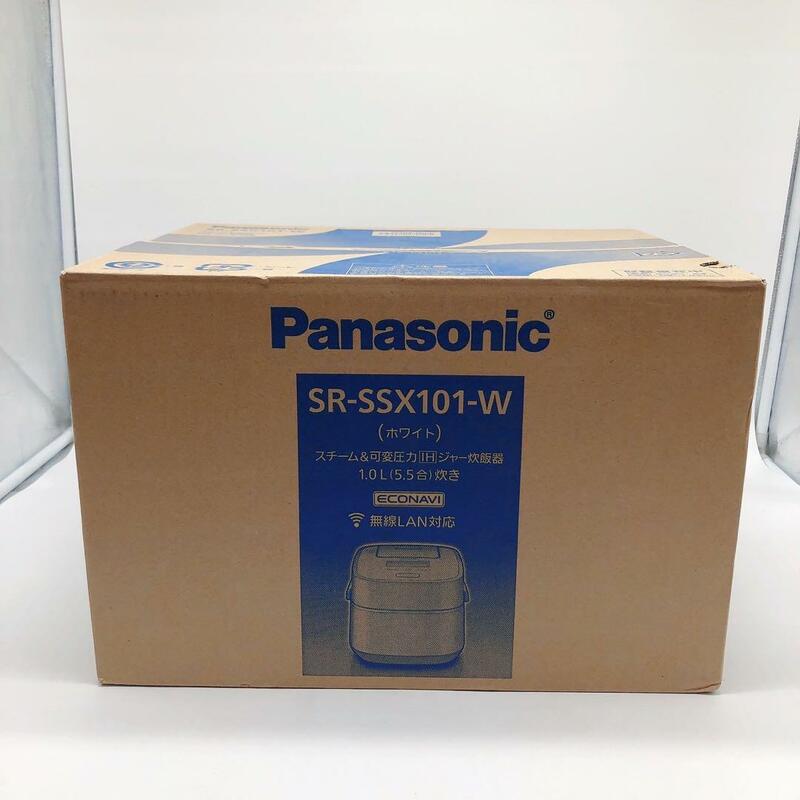Panasonic スチームＩＨジャー炊飯器（ホワイト） SR-SSX101-W 2021年製