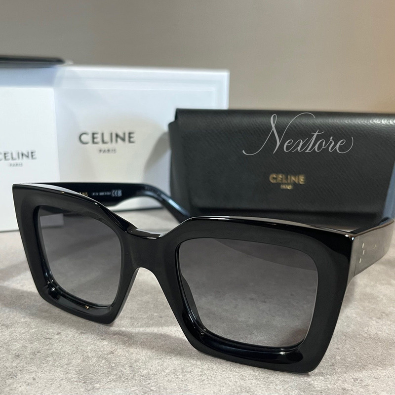 正規品 新品 セリーヌ CL40130l 01B メガネ サングラス 眼鏡 アイウェア CELINE