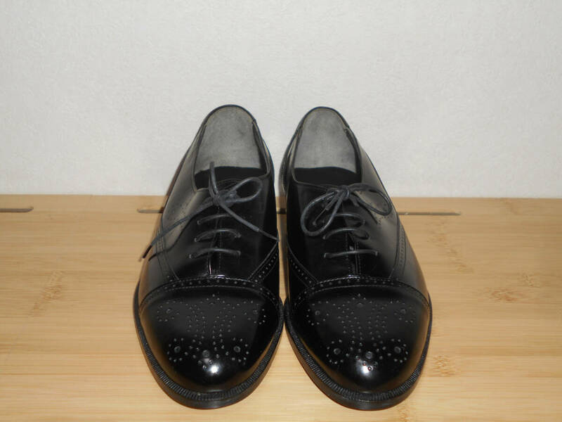 美品★LUCIANO SOPRANI 　ルチアーノソプラーニ　レザーシューズ　革靴　日本製　サイズ７1/2　　（３E　タ　