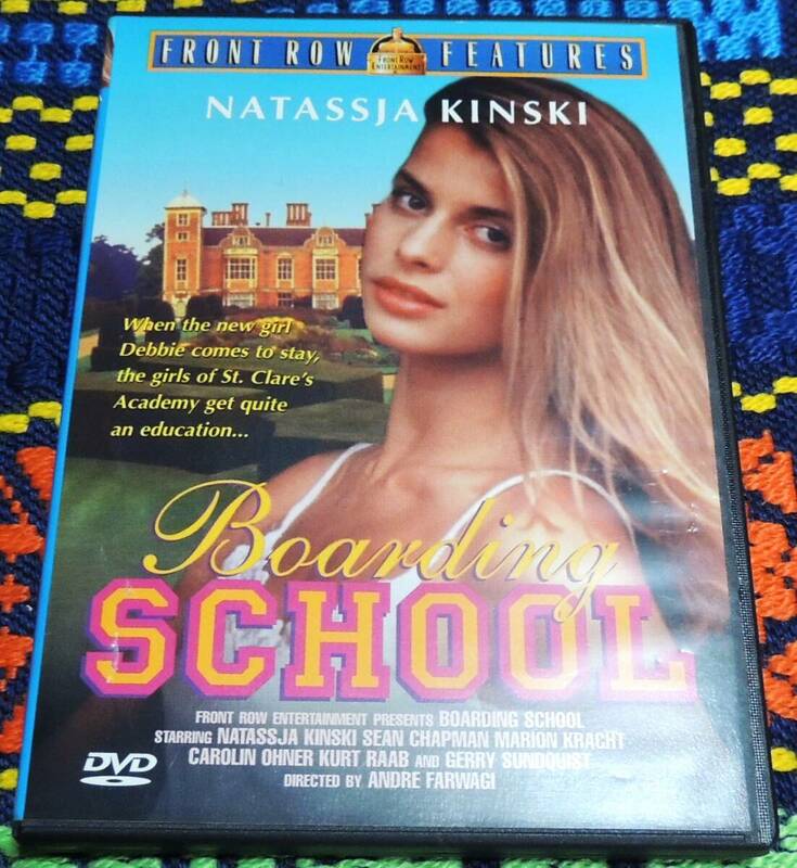 ◎　Boarding SCHOOL（レッスンC）　北米NTSC１９９９年盤DVD　ナターシャ・キンスキー