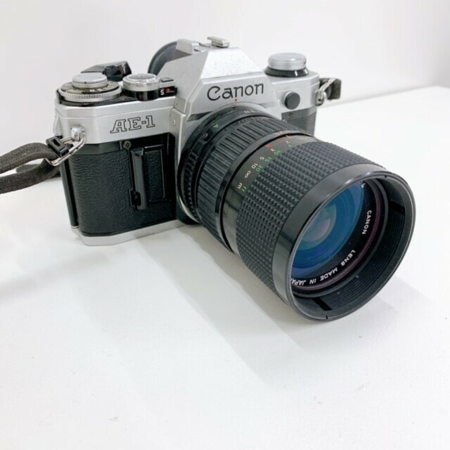 CANON キャノン AE-1 ボディフィルム 一眼レフカメラ マニュアルフォーカス　35-70㎜　F4　レンズ付き　ジャンク